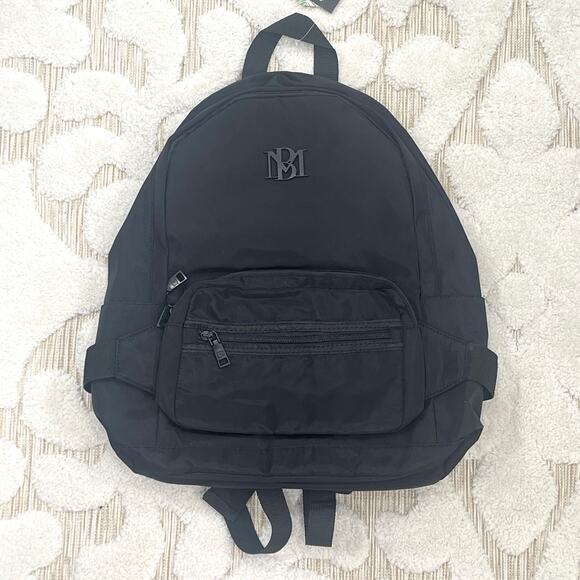 Badgley Mischka Backpack With Detachable Fanny Pack Black  display picture 1